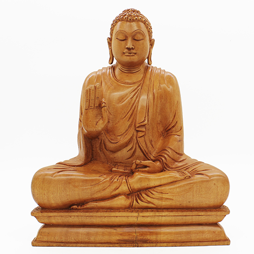 Buddha Statue with Abhaya Mudra - Large