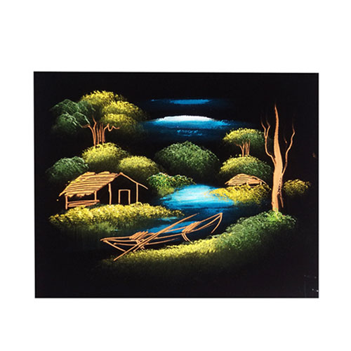 Velvet Wall Hanging - Scenery (S)