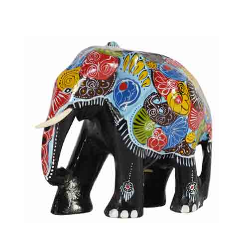 Painted Elephant - Large