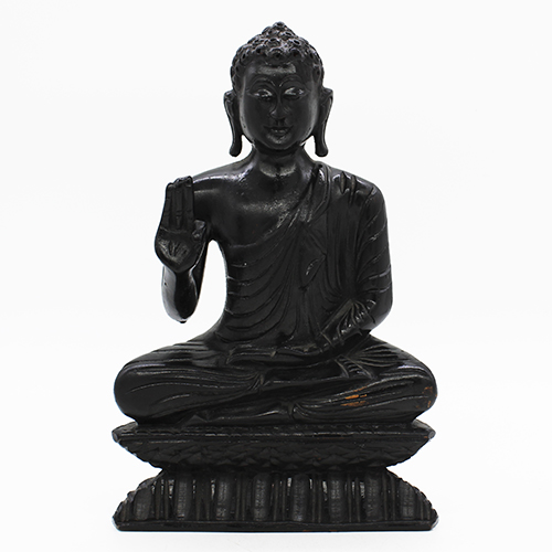 Mahogany Buddha Statue (Abhaya Mudra) - Large